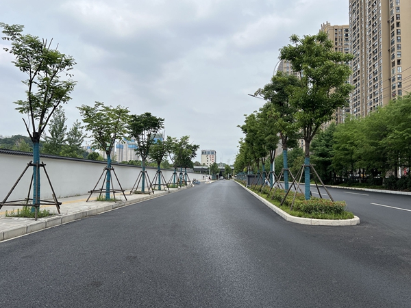 小区道路施工